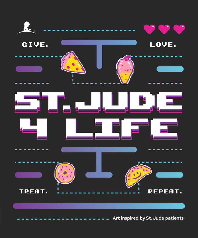 Primary image St. Jude 4 Life Pixel T-Shirt